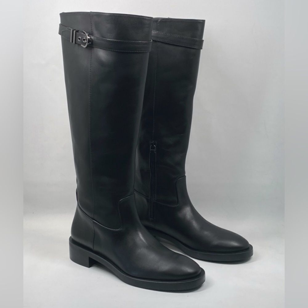 Stuart Weitzman Maverick Knee High Leather Boots size 8.5 - Picture 3 of 16